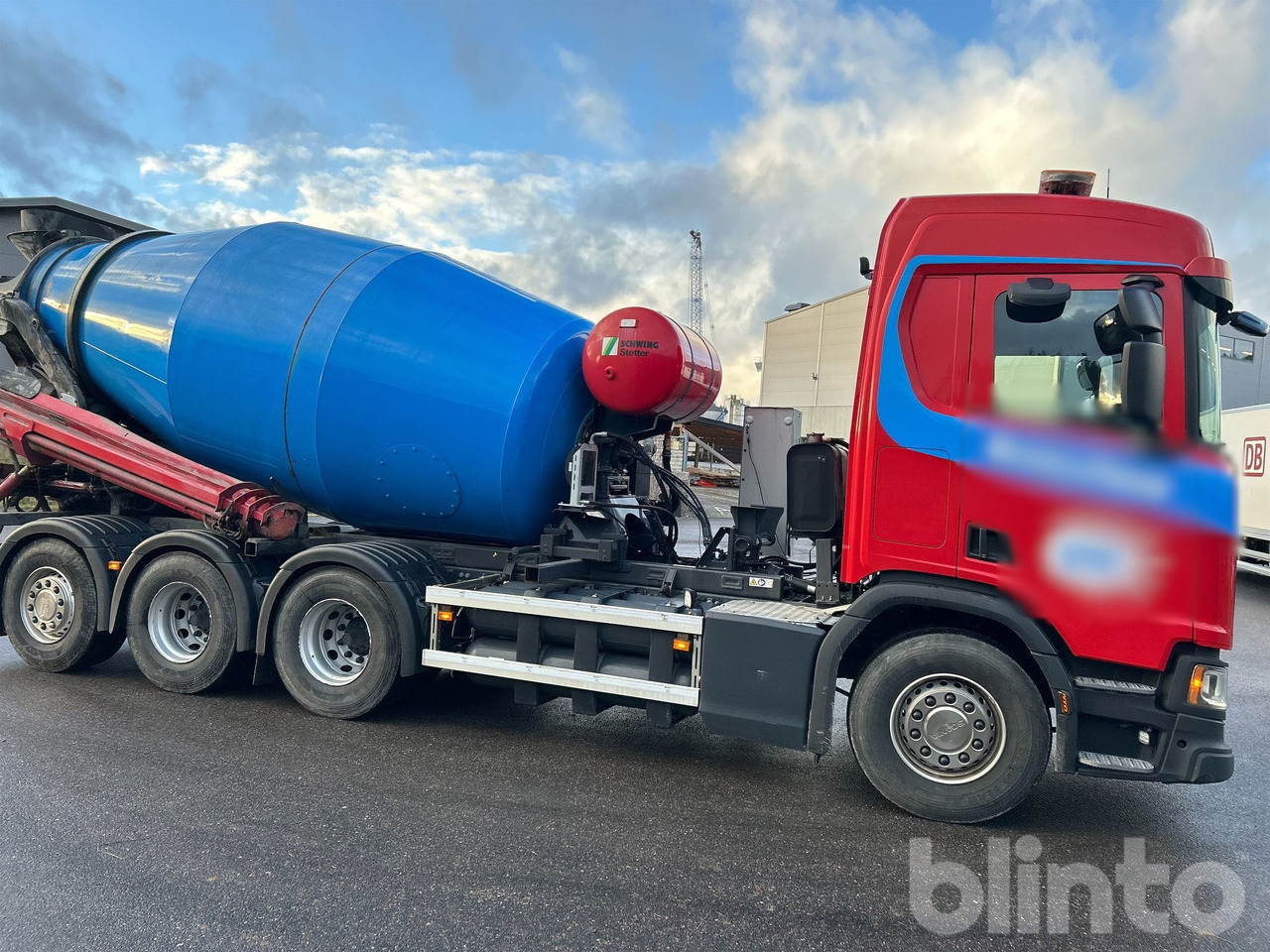 SCANIA R410B 8x4 Betongbil med Lastväxlare CNG Gas - Mikser za beton: slika 2 SCANIA R410B 8x4 Betongbil med Lastväxlare CNG Gas - Mikser za beton: slika 2