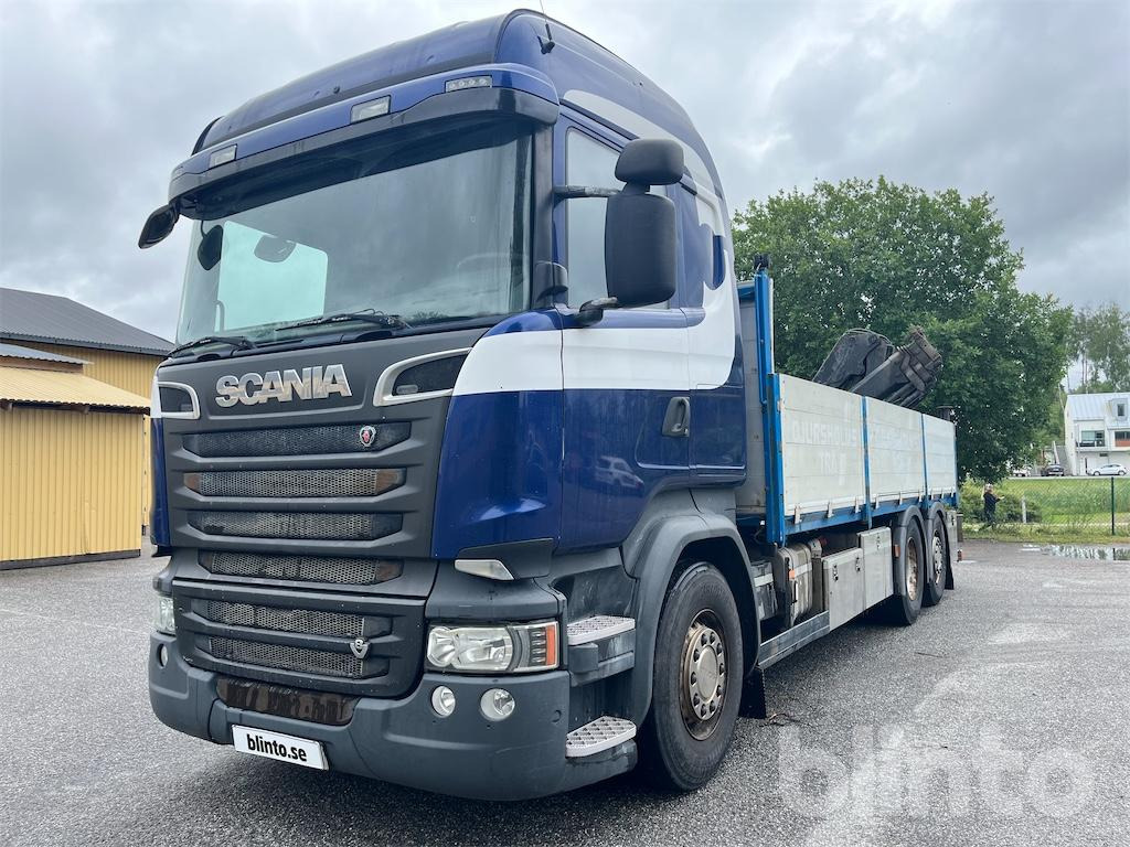 SCANIA R580LB6X2HNB - Kamion sa tovarnim sandukom, Kamion sa dizalicom: slika 1 SCANIA R580LB6X2HNB - Kamion sa tovarnim sandukom, Kamion sa dizalicom: slika 1