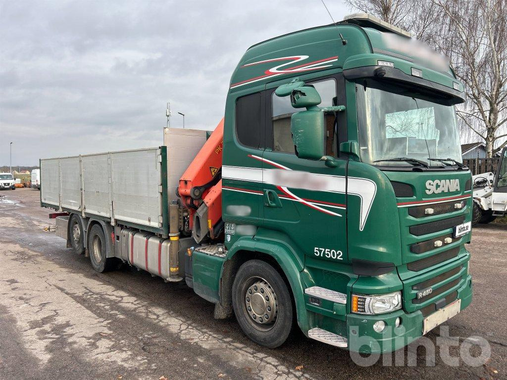 Scania R450 6x2*4 Palfinger PK22002 EH - Kamion sa tovarnim sandukom, Kamion sa dizalicom: slika 3 Scania R450 6x2*4 Palfinger PK22002 EH - Kamion sa tovarnim sandukom, Kamion sa dizalicom: slika 3