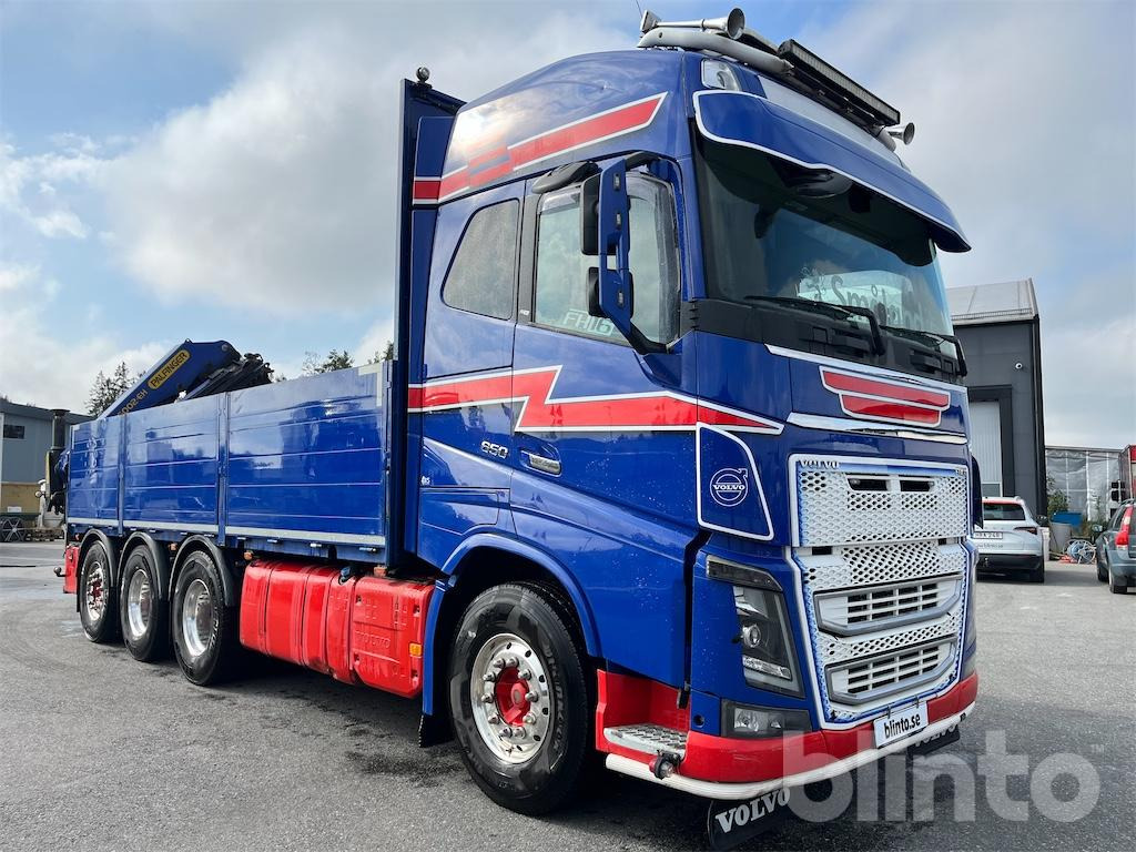 VOLVO FH 16 650 med fällbara sidor samt 4 hydrauliska utskjut - Kamion sa tovarnim sandukom, Kamion sa dizalicom: slika 3 VOLVO FH 16 650 med fällbara sidor samt 4 hydrauliska utskjut - Kamion sa tovarnim sandukom, Kamion sa dizalicom: slika 3