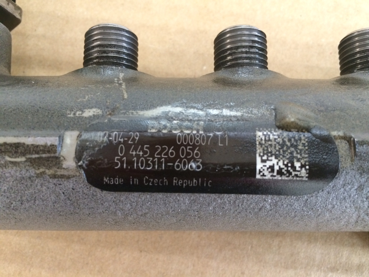 TUBO PRESSIONE COMMON RAIL MAN 51103116063 - Sistem goriva: slika 5 TUBO PRESSIONE COMMON RAIL MAN 51103116063 - Sistem goriva: slika 5