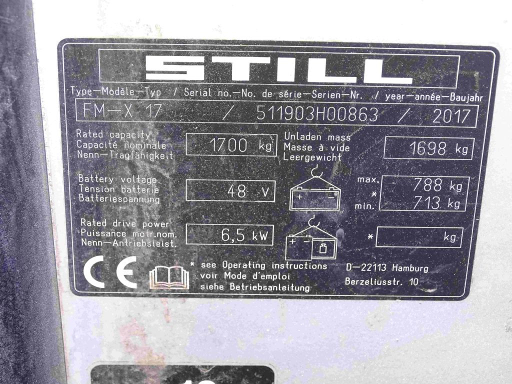 Still FM-X17 - Regalni viljuškar: slika 5 Still FM-X17 - Regalni viljuškar: slika 5