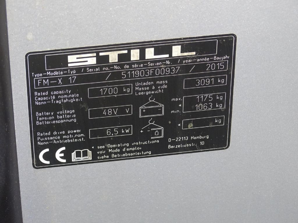 Still FM-X17 - Regalni viljuškar: slika 5 Still FM-X17 - Regalni viljuškar: slika 5