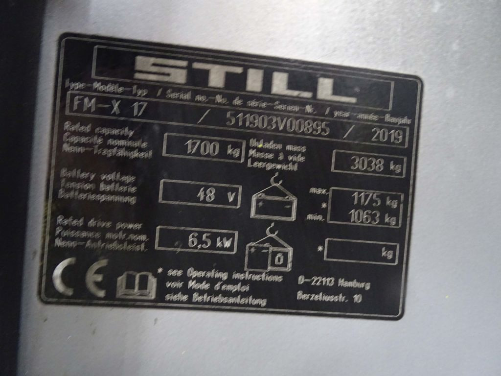 Regalni viljuškar Still FM-X17: slika 9