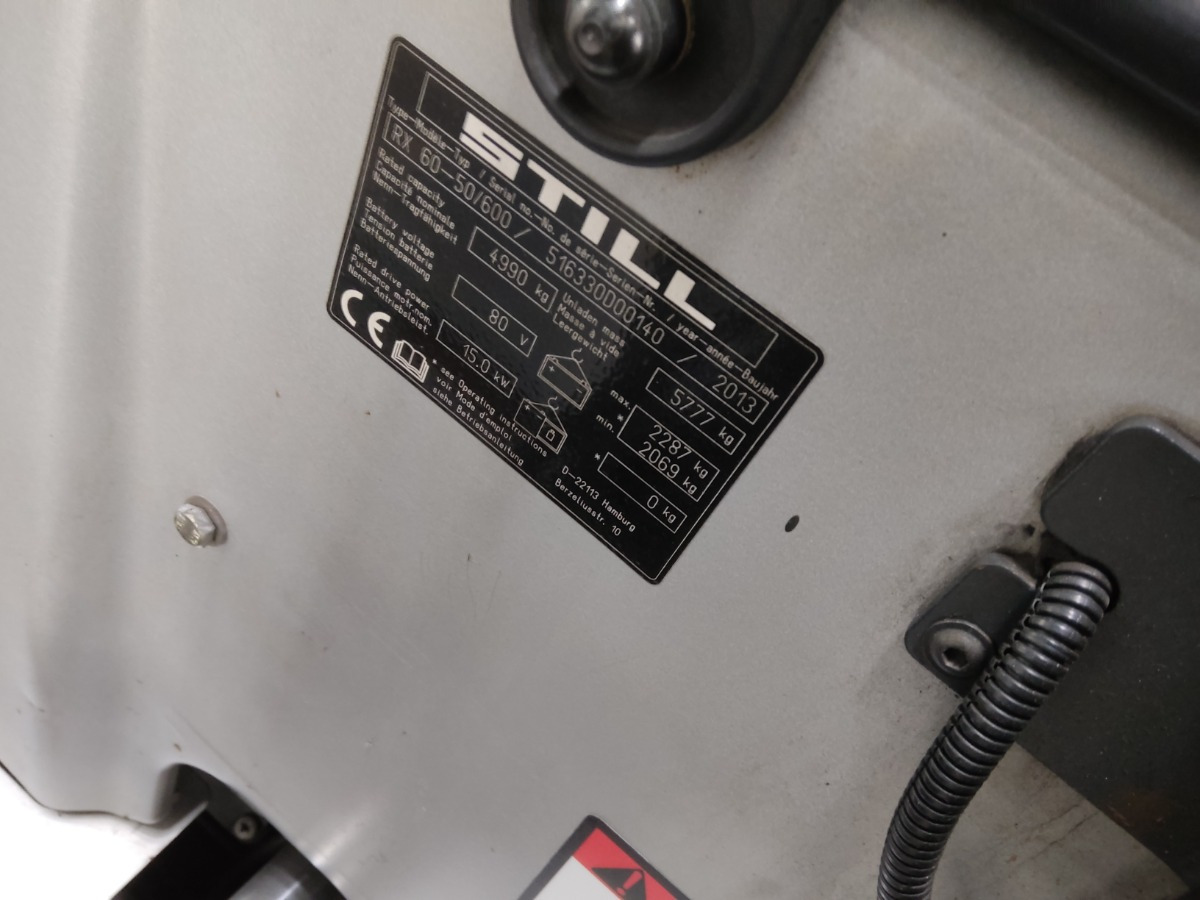 Still RX60-50/600/BRONZE - Električni viljuškar: slika 5 Still RX60-50/600/BRONZE - Električni viljuškar: slika 5