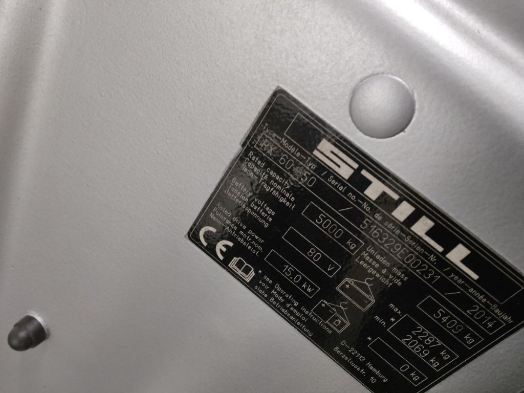 Still RX60-50/BATT.NEU - Električni viljuškar: slika 5 Still RX60-50/BATT.NEU - Električni viljuškar: slika 5