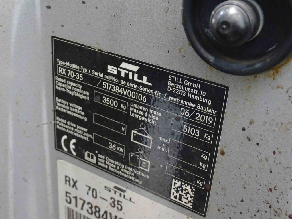 Still RX70-35 - Dizel viljuškar: slika 5 Still RX70-35 - Dizel viljuškar: slika 5
