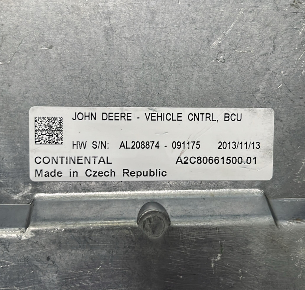 John Deere ECU AL208874 - Upravljačka jedinica: slika 4 John Deere ECU AL208874 - Upravljačka jedinica: slika 4