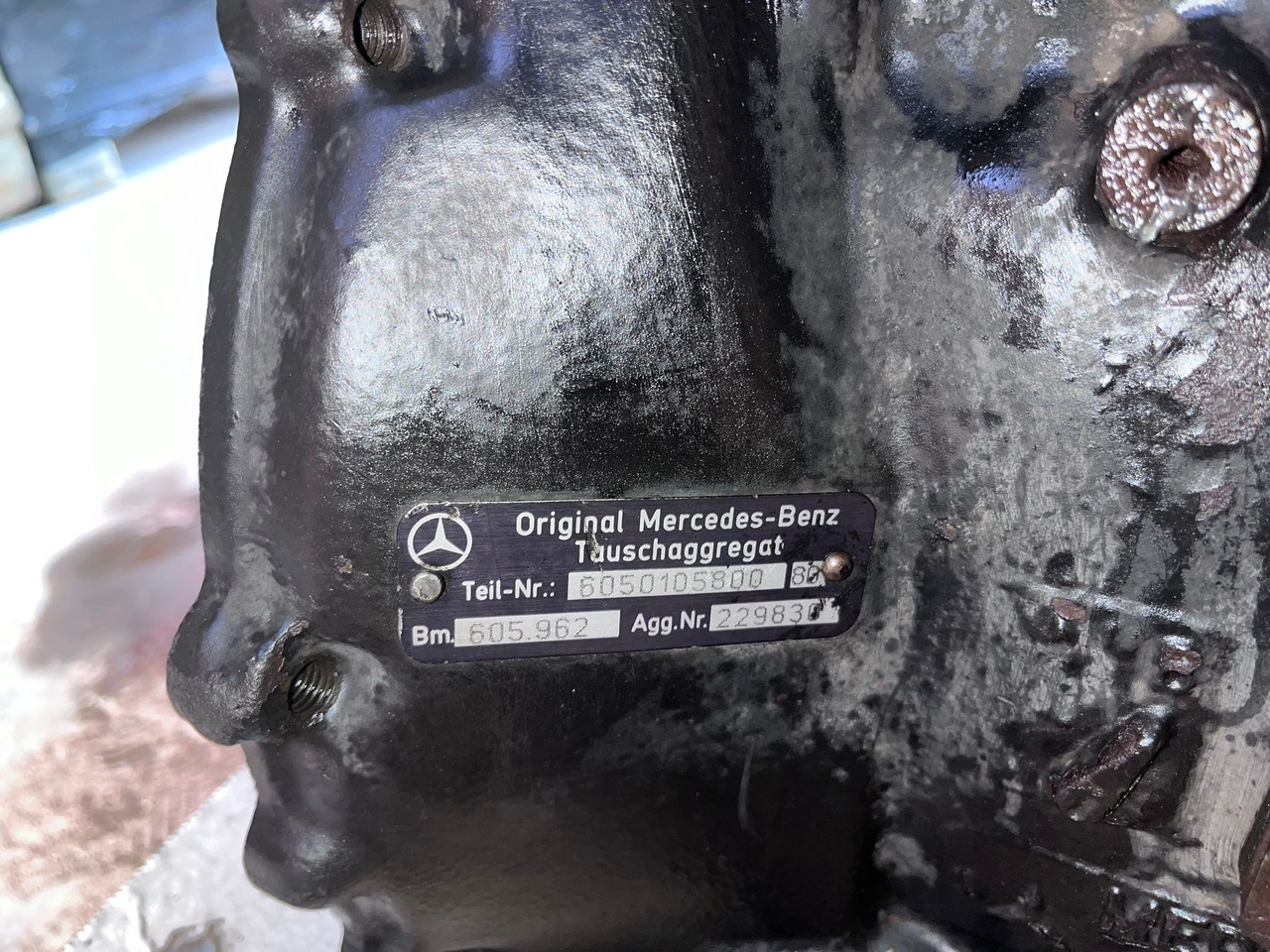 MERCEDES-BENZ Sprinter OM605 - Motor za Dostavno vozilo: slika 3 MERCEDES-BENZ Sprinter OM605 - Motor za Dostavno vozilo: slika 3