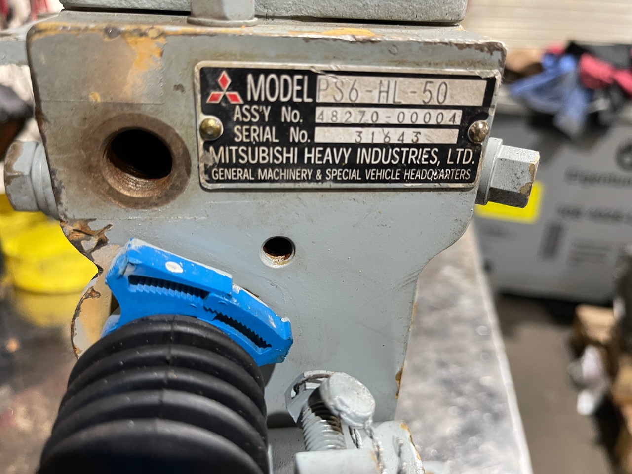 MITSUBISHI Marine PS6HL50 - Pumpa za gorivo za Druga mašina: slika 2 MITSUBISHI Marine PS6HL50 - Pumpa za gorivo za Druga mašina: slika 2