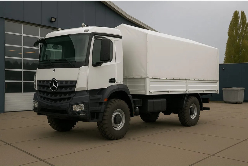 Mercedes-Benz Arocs 1836 A 4x4 Cargo Truck - Kamion sa ceradom: slika 1 Mercedes-Benz Arocs 1836 A 4x4 Cargo Truck - Kamion sa ceradom: slika 1