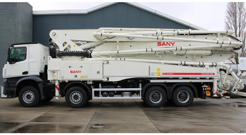 Mercedes-Benz Arocs 4140 8x4 Sany SY43 Concrete pump Build by Putzmeister - Auto pumpa za beton: slika 2 Mercedes-Benz Arocs 4140 8x4 Sany SY43 Concrete pump Build by Putzmeister - Auto pumpa za beton: slika 2