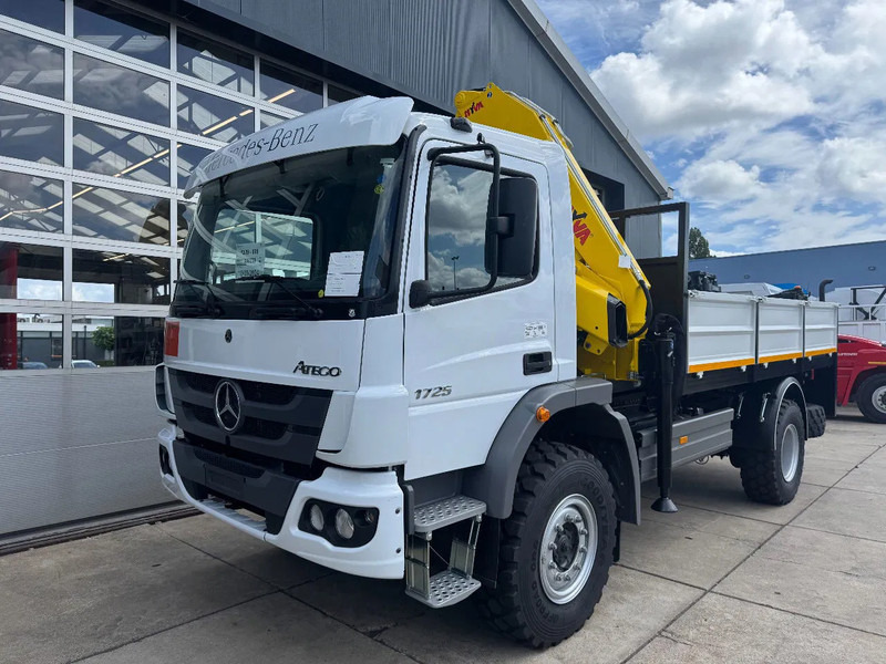 Mercedes-Benz Atego Atego 1725 4x4 Flatbed with Hyva HB120 Crane - Kamion sa dizalicom: slika 3 Mercedes-Benz Atego Atego 1725 4x4 Flatbed with Hyva HB120 Crane - Kamion sa dizalicom: slika 3