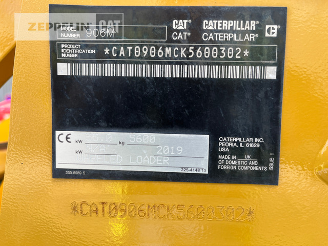 Cat 906M - Utovarivač točkaš: slika 2 Cat 906M - Utovarivač točkaš: slika 2