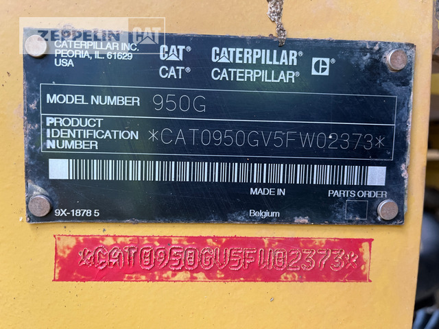 Cat 950G - Utovarivač točkaš: slika 2 Cat 950G - Utovarivač točkaš: slika 2