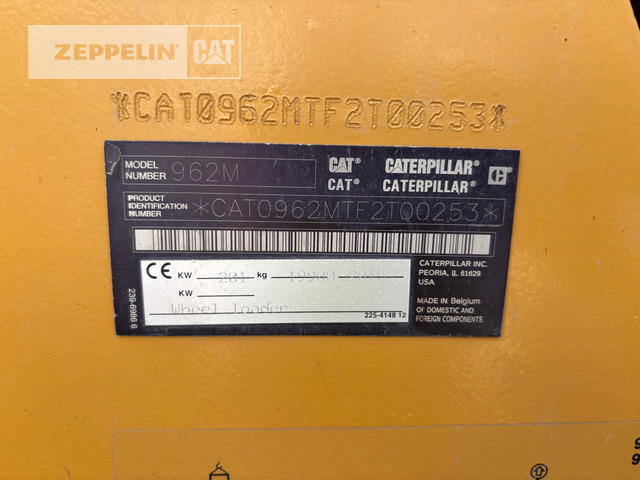 Utovarivač točkaš Cat 962M: slika 12