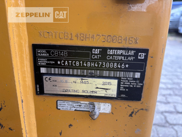 Cat CB14B - Valjak za puteve: slika 5 Cat CB14B - Valjak za puteve: slika 5