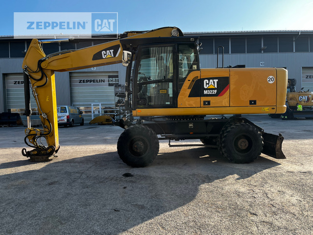 Cat M322F - Bager točkaš: slika 1 Cat M322F - Bager točkaš: slika 1