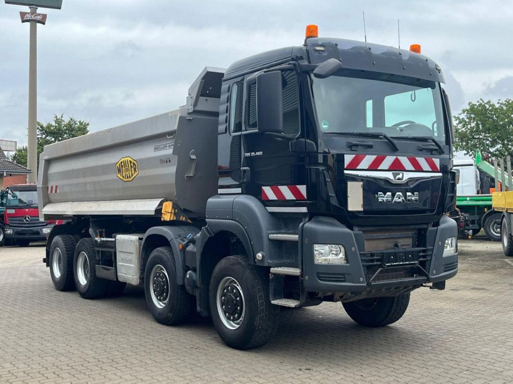 MAN TG-S 35.460 8x6 4 Achs Muldenkipper Meiller 18m³ - Kamion za utovaranje kontejnera: slika 2 MAN TG-S 35.460 8x6 4 Achs Muldenkipper Meiller 18m³ - Kamion za utovaranje kontejnera: slika 2
