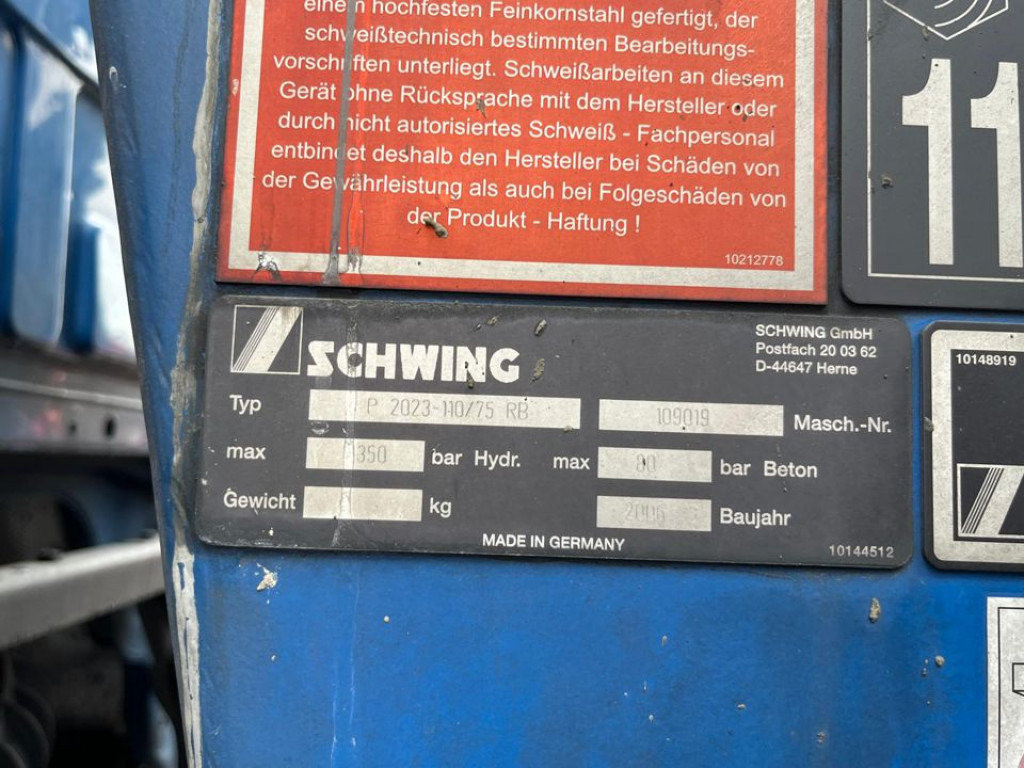 MERCEDES-BENZ Actros 2632 6x4 Betonpumpe Schwing 24m - Auto pumpa za beton: slika 2 MERCEDES-BENZ Actros 2632 6x4 Betonpumpe Schwing 24m - Auto pumpa za beton: slika 2