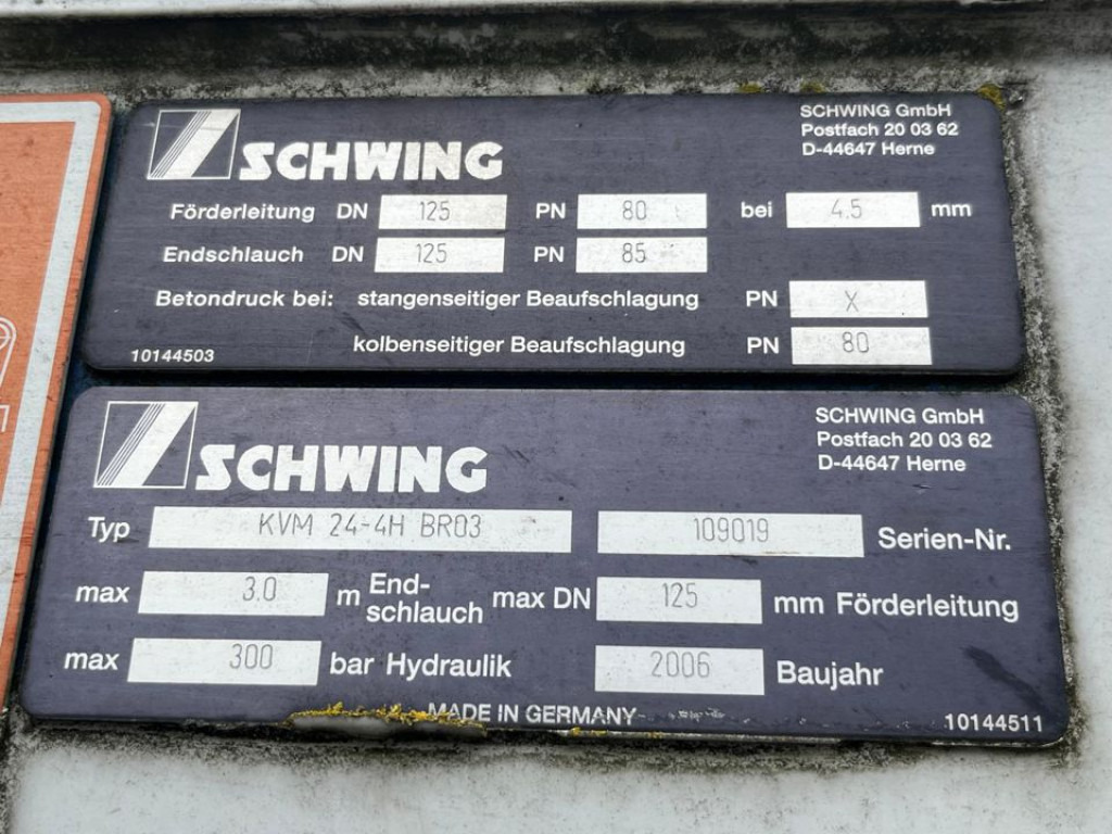 MERCEDES-BENZ Actros 2632 6x4 Betonpumpe Schwing 24m - Auto pumpa za beton: slika 3 MERCEDES-BENZ Actros 2632 6x4 Betonpumpe Schwing 24m - Auto pumpa za beton: slika 3