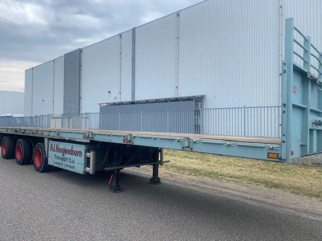 Floor open oplegger 3 asser uitschuifbaar, 2 x stuur, 1 x liftas - Plato poluprikolica: slika 2 Floor open oplegger 3 asser uitschuifbaar, 2 x stuur, 1 x liftas - Plato poluprikolica: slika 2