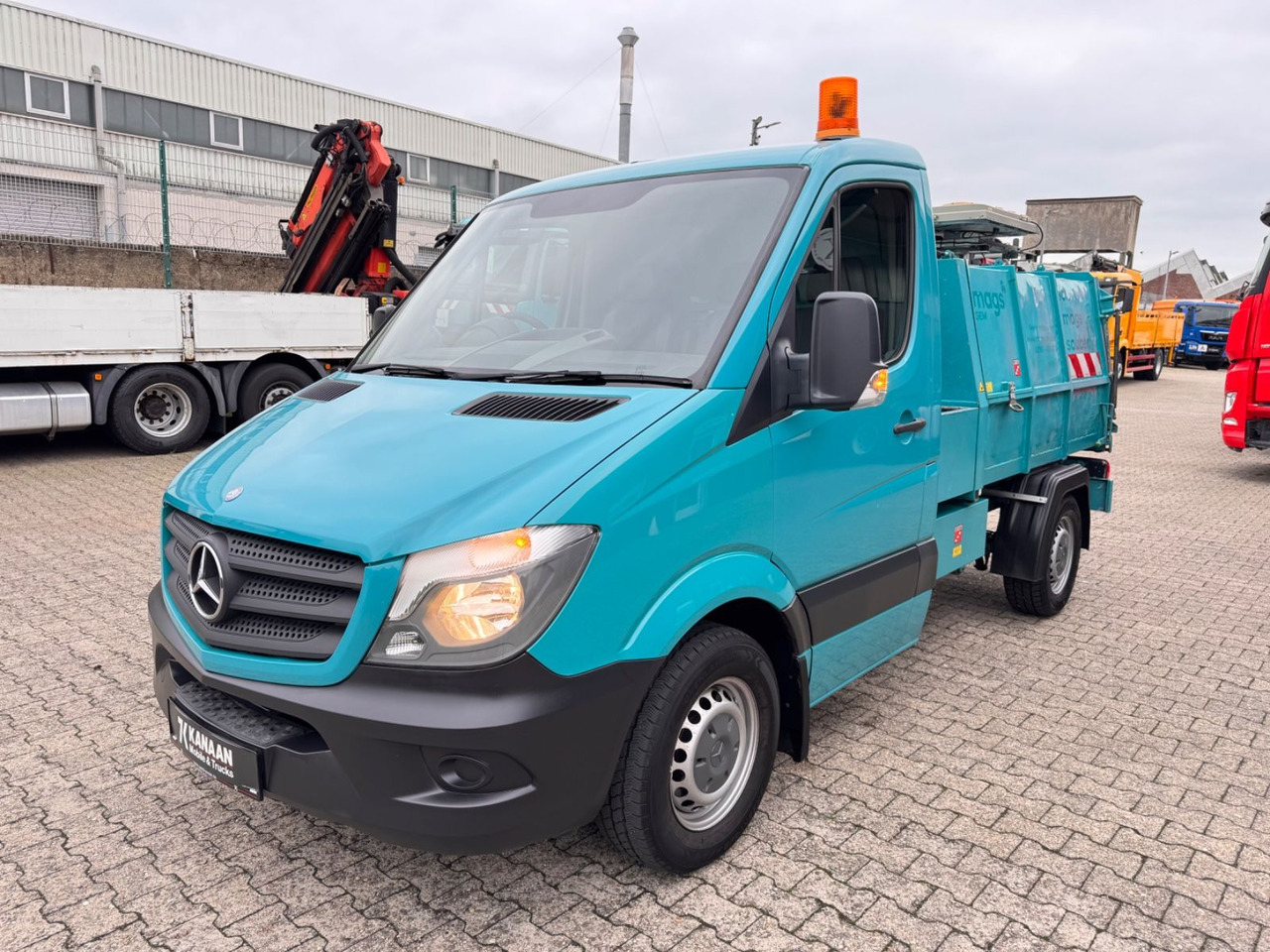 Mercedes-Benz 313 CDI Sprinter II Bertsche Müllwagen Tafel - Dostavno vozilo: slika 2 Mercedes-Benz 313 CDI Sprinter II Bertsche Müllwagen Tafel - Dostavno vozilo: slika 2