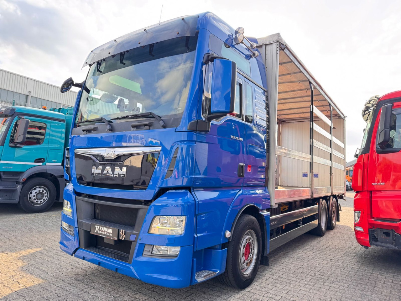 MAN 26.500 TGX+Anh LBW Euro6 Lift/Lenkachse - Kamion sa ceradom: slika 2 MAN 26.500 TGX+Anh LBW Euro6 Lift/Lenkachse - Kamion sa ceradom: slika 2