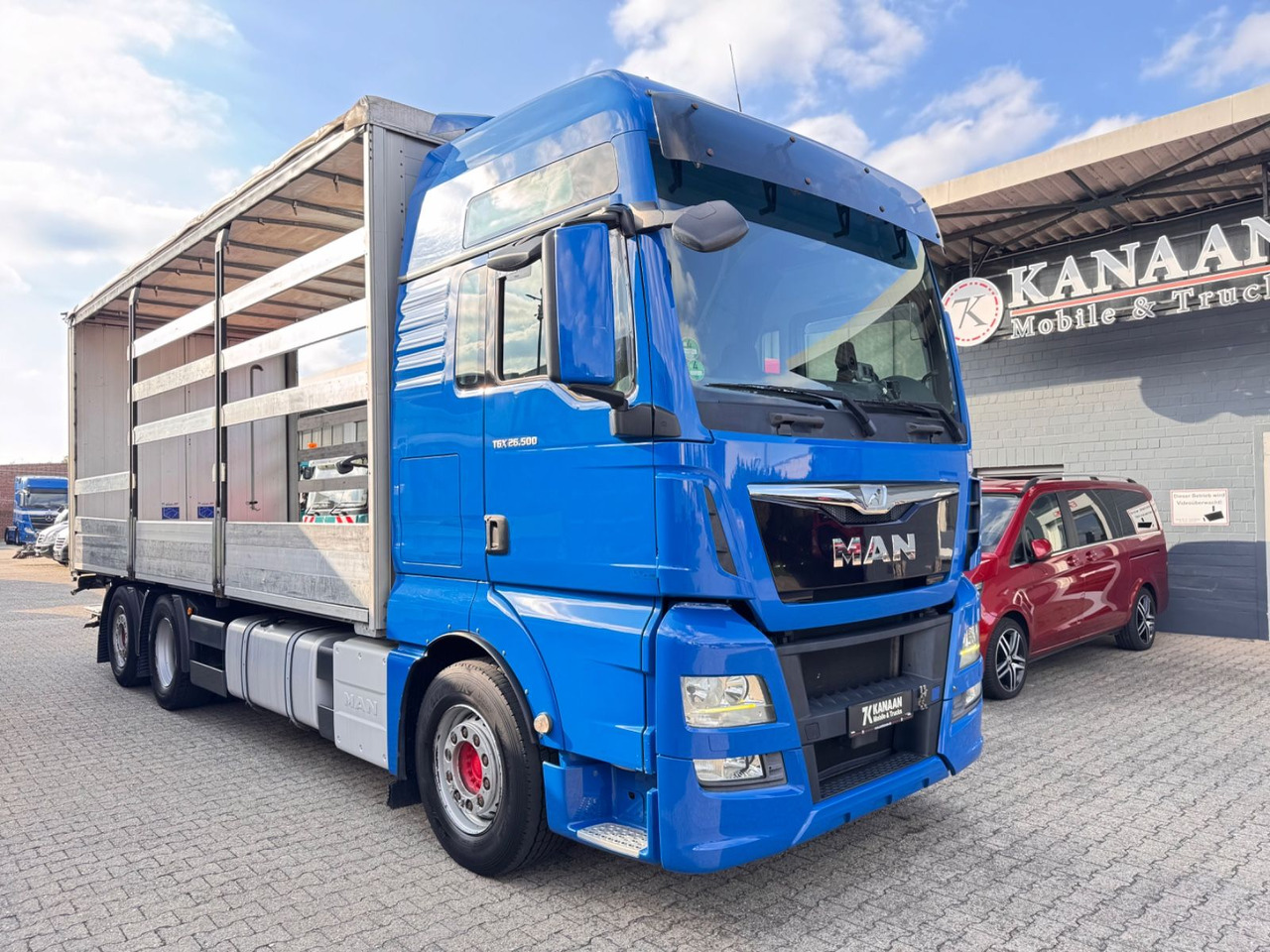 MAN 26.500 TGX+Anh LBW Euro6 Lift/Lenkachse - Kamion sa ceradom: slika 1 MAN 26.500 TGX+Anh LBW Euro6 Lift/Lenkachse - Kamion sa ceradom: slika 1
