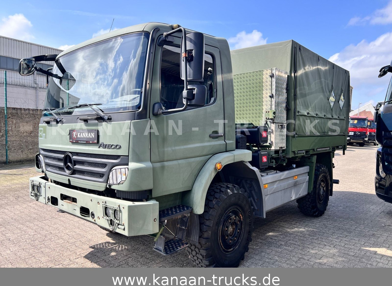 Mercedes-Benz 1018 Atego 4x4 Allrad Miltär Camper Expedition - Kamion za prevoz kontejnera/ Kamion sa promenjivim sandukom: slika 2 Mercedes-Benz 1018 Atego 4x4 Allrad Miltär Camper Expedition - Kamion za prevoz kontejnera/ Kamion sa promenjivim sandukom: slika 2