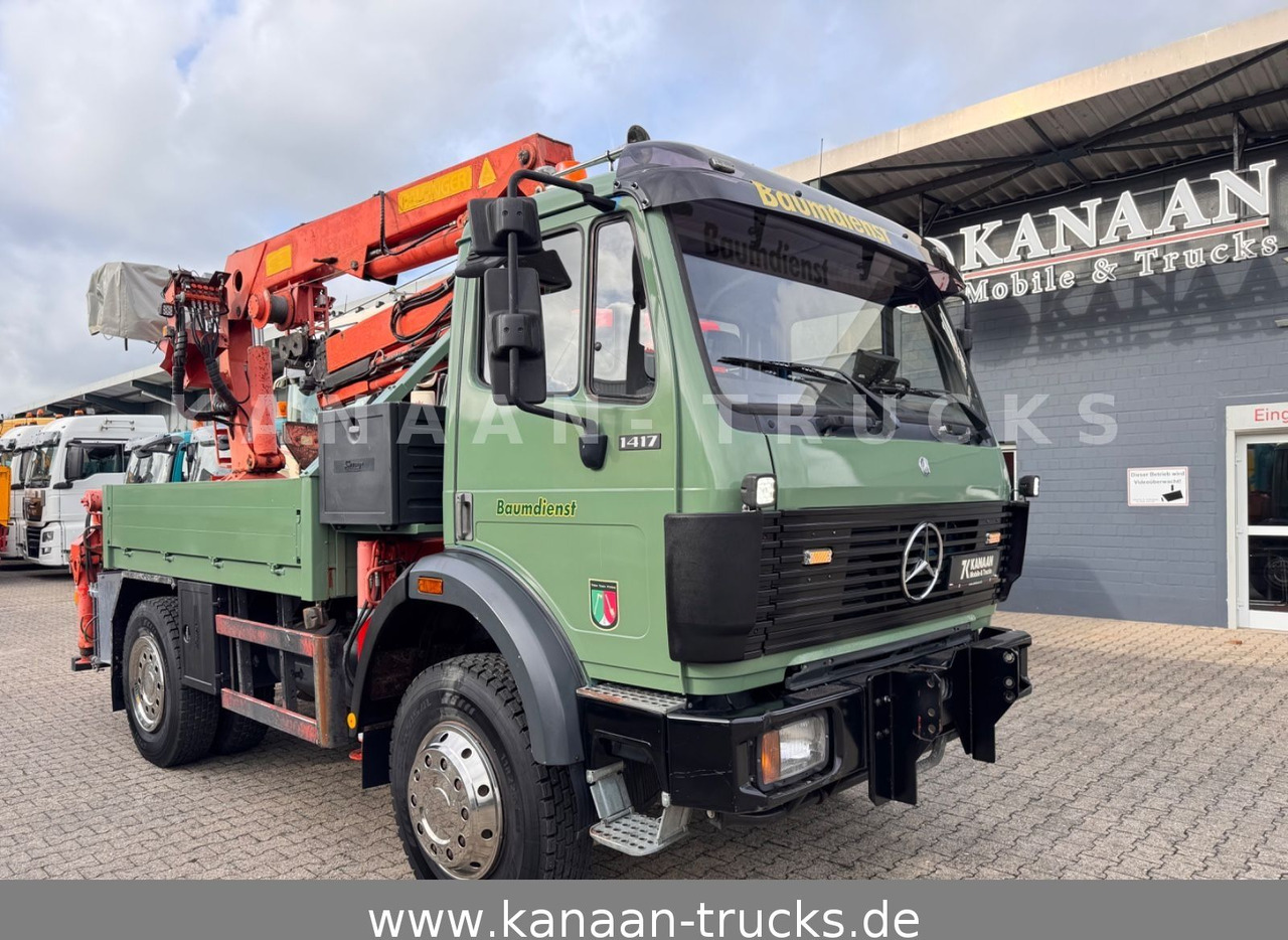 Mercedes-Benz 1417 AK Allrad Palfinger Montagekran 17,7m 64TKM - Kamion sa dizalicom: slika 3 Mercedes-Benz 1417 AK Allrad Palfinger Montagekran 17,7m 64TKM - Kamion sa dizalicom: slika 3