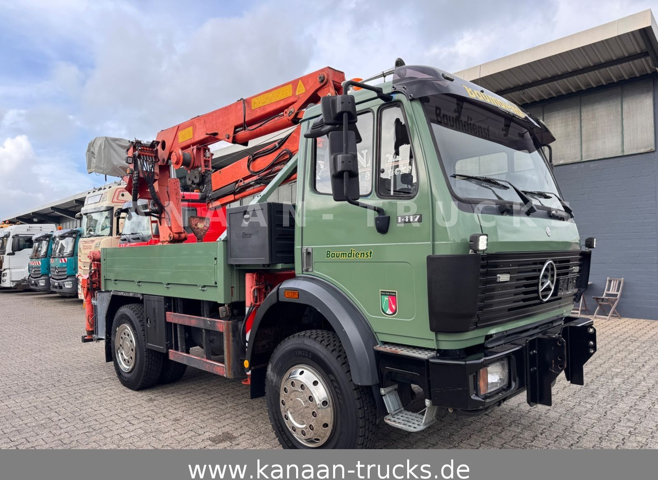 Mercedes-Benz 1417 AK Allrad Palfinger Montagekran 17,7m 64TKM - Kamion sa dizalicom: slika 1 Mercedes-Benz 1417 AK Allrad Palfinger Montagekran 17,7m 64TKM - Kamion sa dizalicom: slika 1