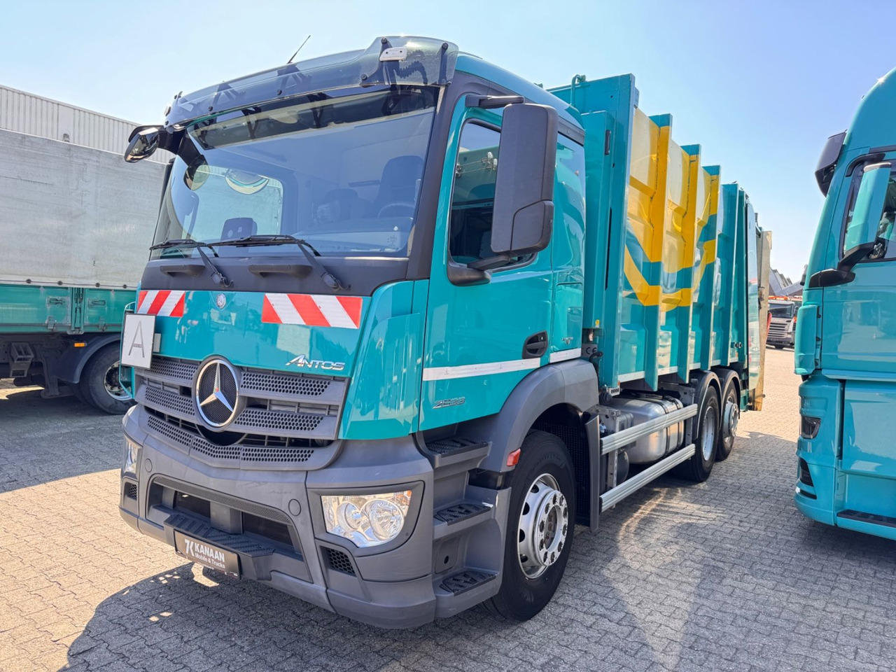 Mercedes-Benz 2533 Antos Müllwagen Zöller ATM bei 90Tkm - Kamion za smeće: slika 2 Mercedes-Benz 2533 Antos Müllwagen Zöller ATM bei 90Tkm - Kamion za smeće: slika 2