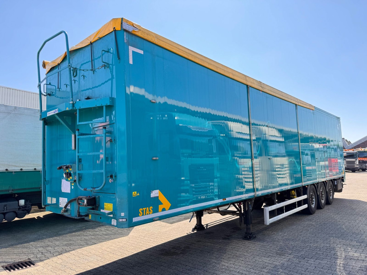 Stas S 300 ZX Walkingfloor Schubboden 2 x Vorhanden - Poluprikolica sa pokretnim podom: slika 4 Stas S 300 ZX Walkingfloor Schubboden 2 x Vorhanden - Poluprikolica sa pokretnim podom: slika 4
