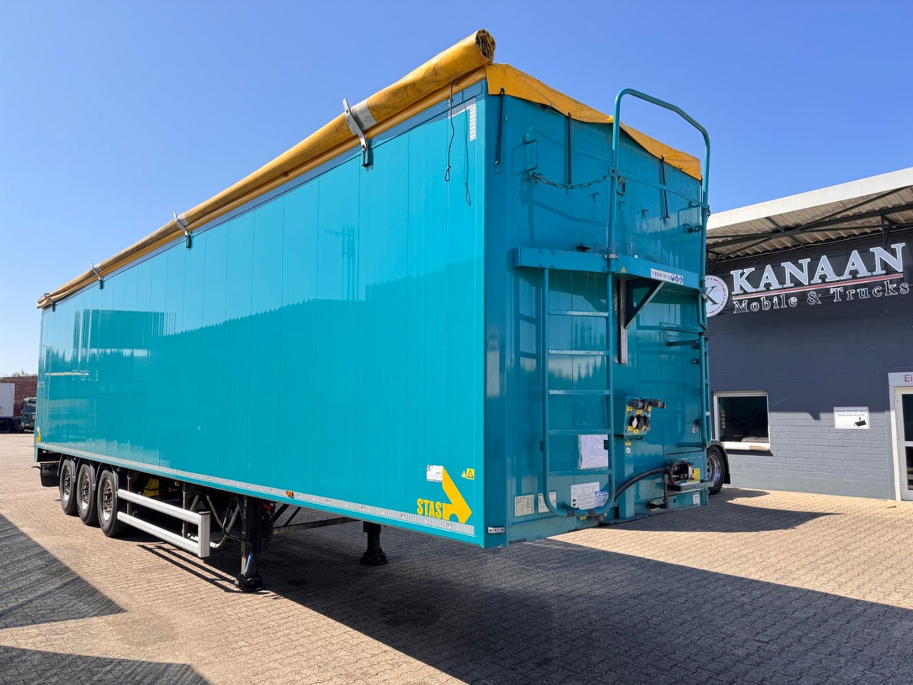 Stas S 300 ZX Walkingfloor Schubboden 2 x Vorhanden - Poluprikolica sa pokretnim podom: slika 2 Stas S 300 ZX Walkingfloor Schubboden 2 x Vorhanden - Poluprikolica sa pokretnim podom: slika 2