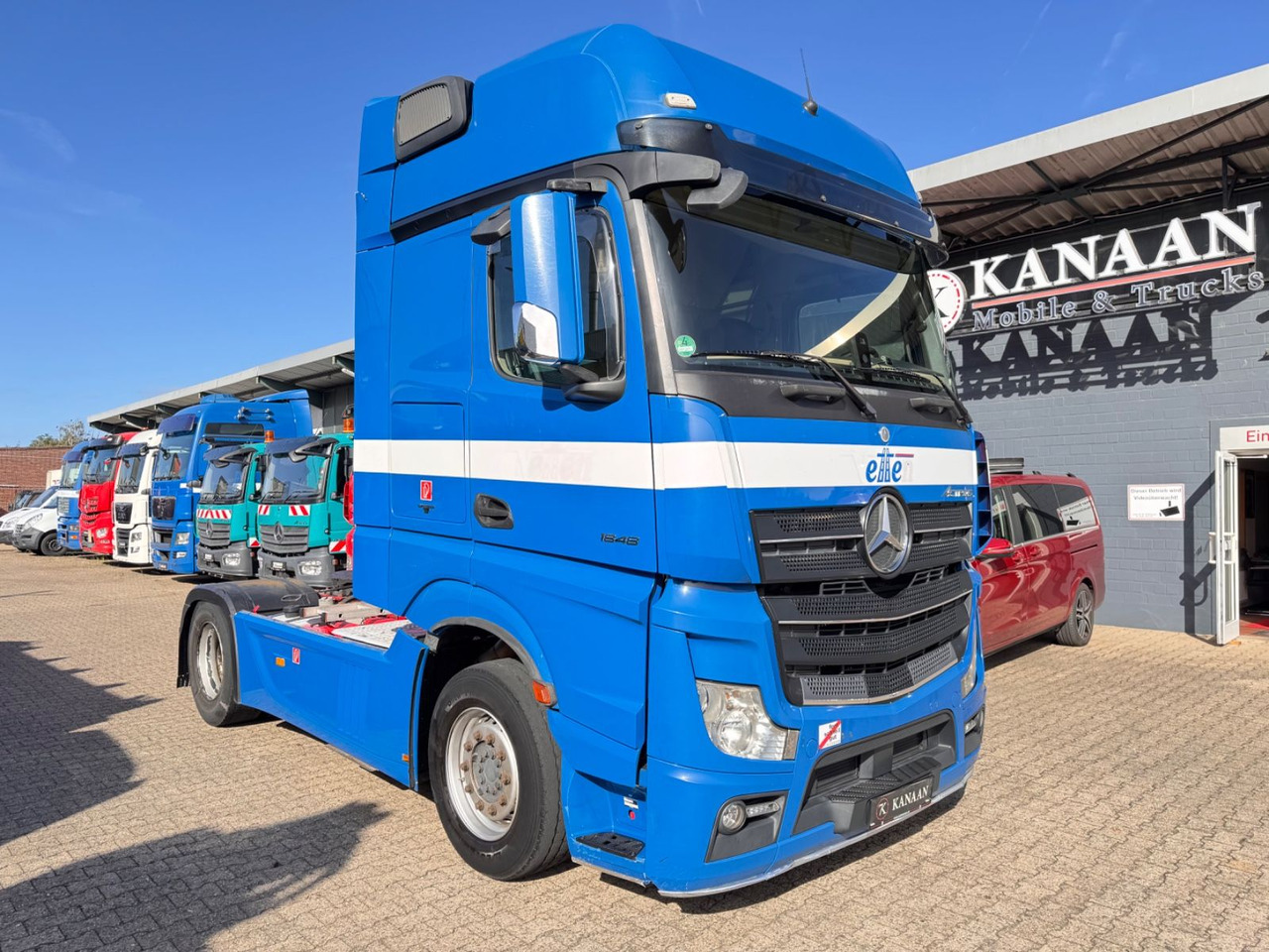 Mercedes-Benz 1848 LL Actros GIGA Hydra Walkingfloor/ Kipper - Tegljač: slika 1 Mercedes-Benz 1848 LL Actros GIGA Hydra Walkingfloor/ Kipper - Tegljač: slika 1